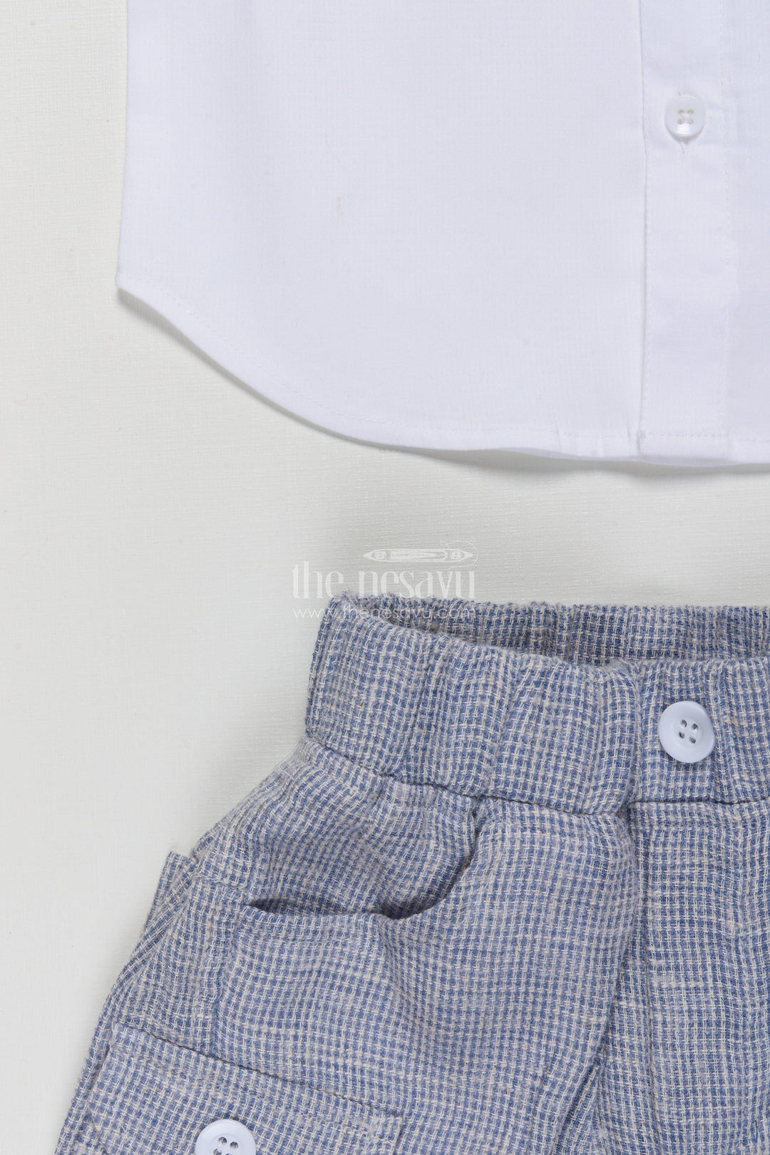 The Nesavu Boys Casual Set Boys Cotton Casual Set for Everyday Play and Preschool Wear Nesavu Nesavu boys cotton casual outfit playtime preschool everyday summer dressing