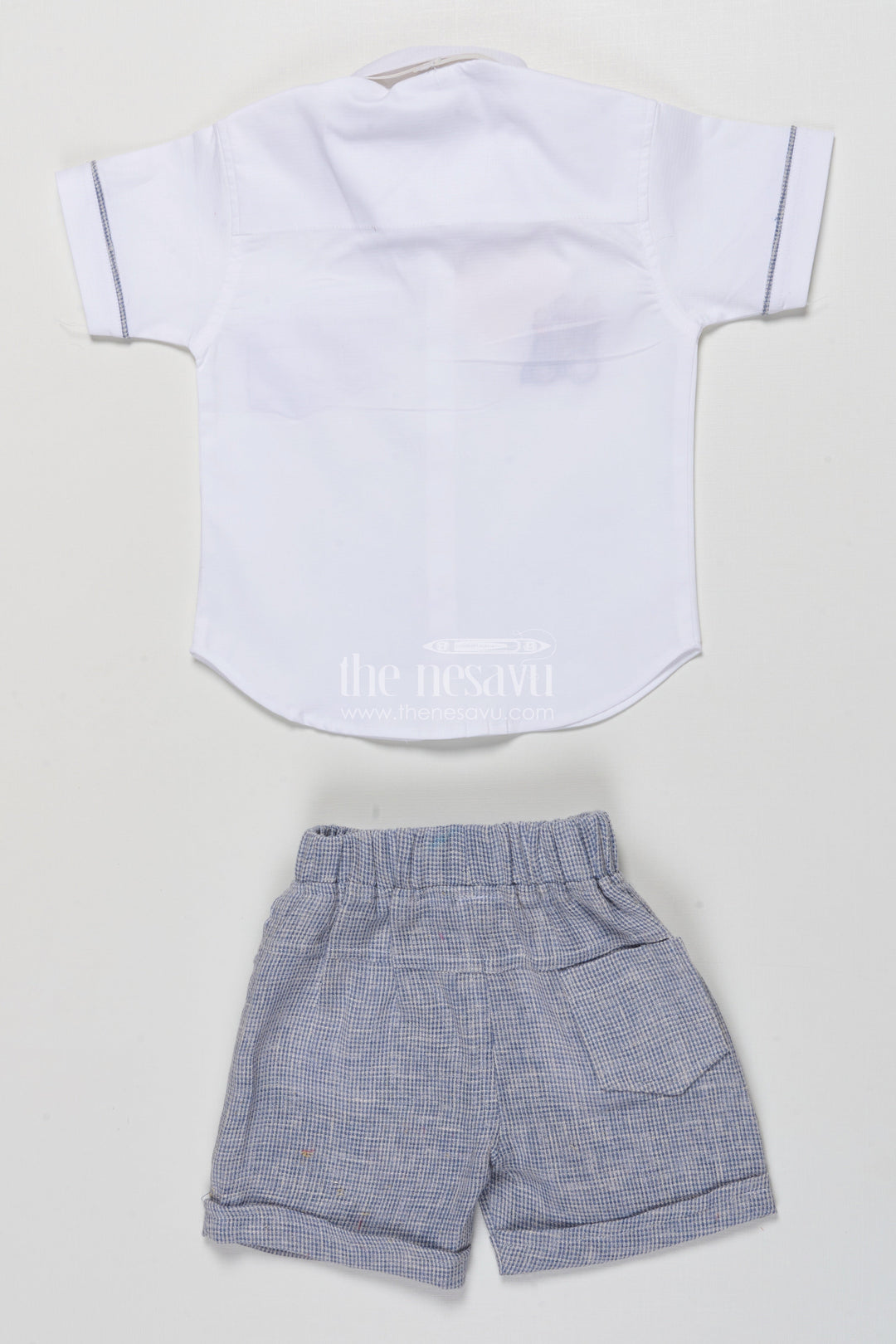 The Nesavu Boys Casual Set Boys Cotton Casual Set for Everyday Play and Preschool Wear Nesavu Nesavu boys cotton casual outfit playtime preschool everyday summer dressing