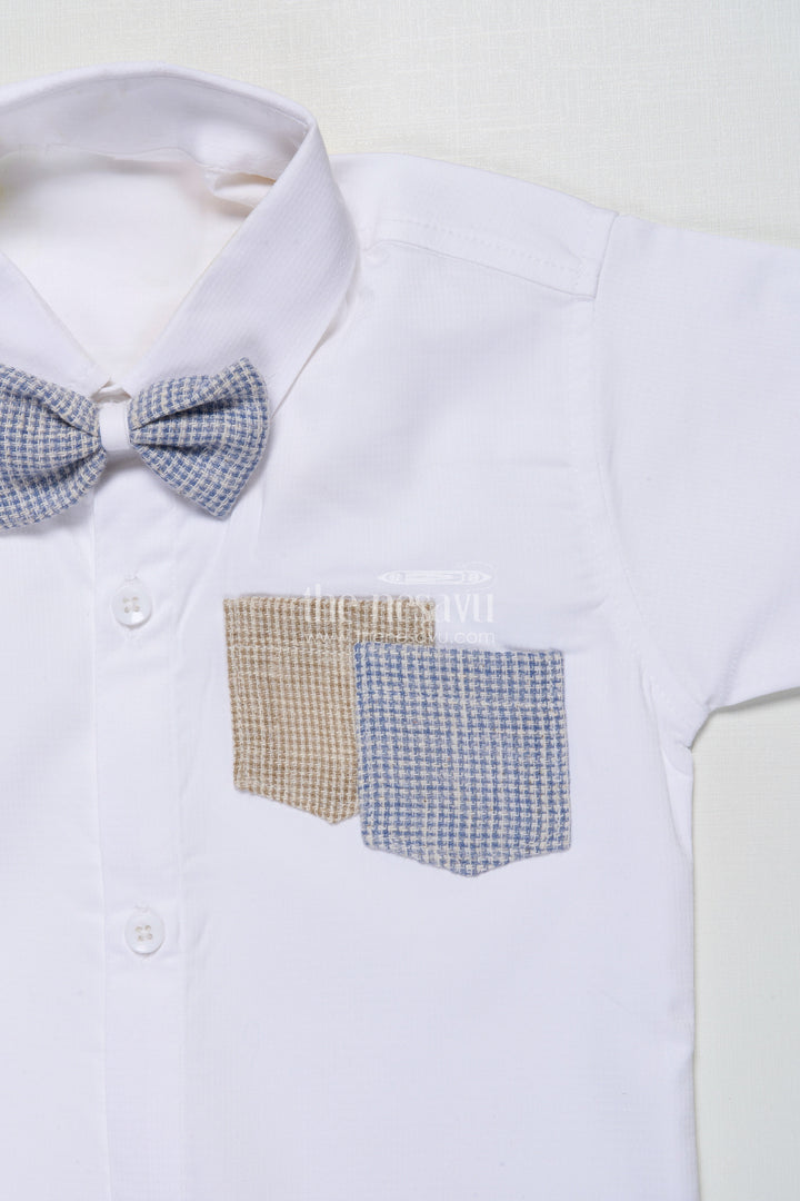 The Nesavu Boys Casual Set Boys Cotton Casual Set for Everyday Play and Preschool Wear Nesavu Nesavu boys cotton casual outfit playtime preschool everyday summer dressing