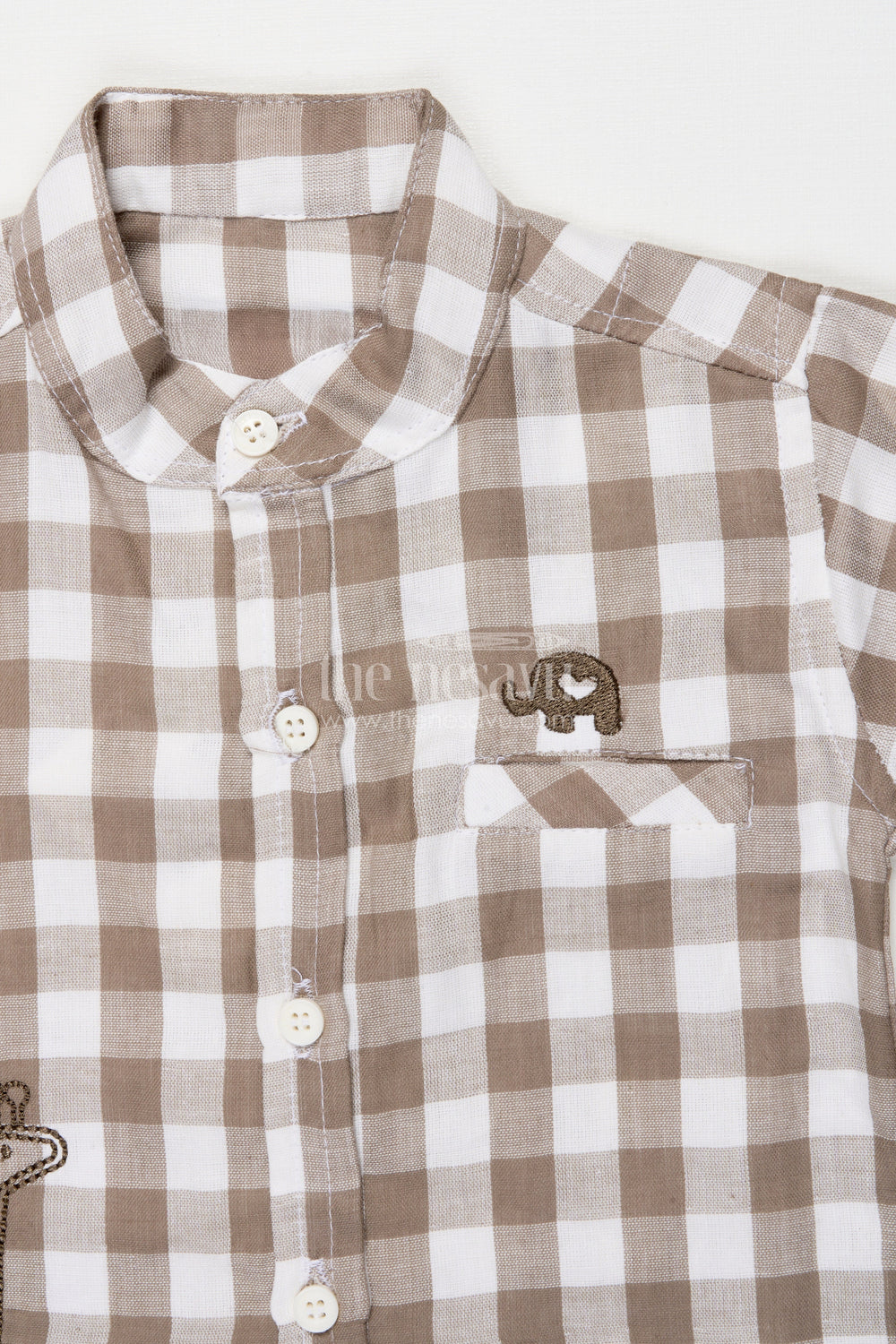 The Nesavu Boys Casual Set Boys Cotton Casual Set for Everyday Wear and Playtime Nesavu Nesavu boys cotton shirt and shorts set for everyday comfort and casual outings