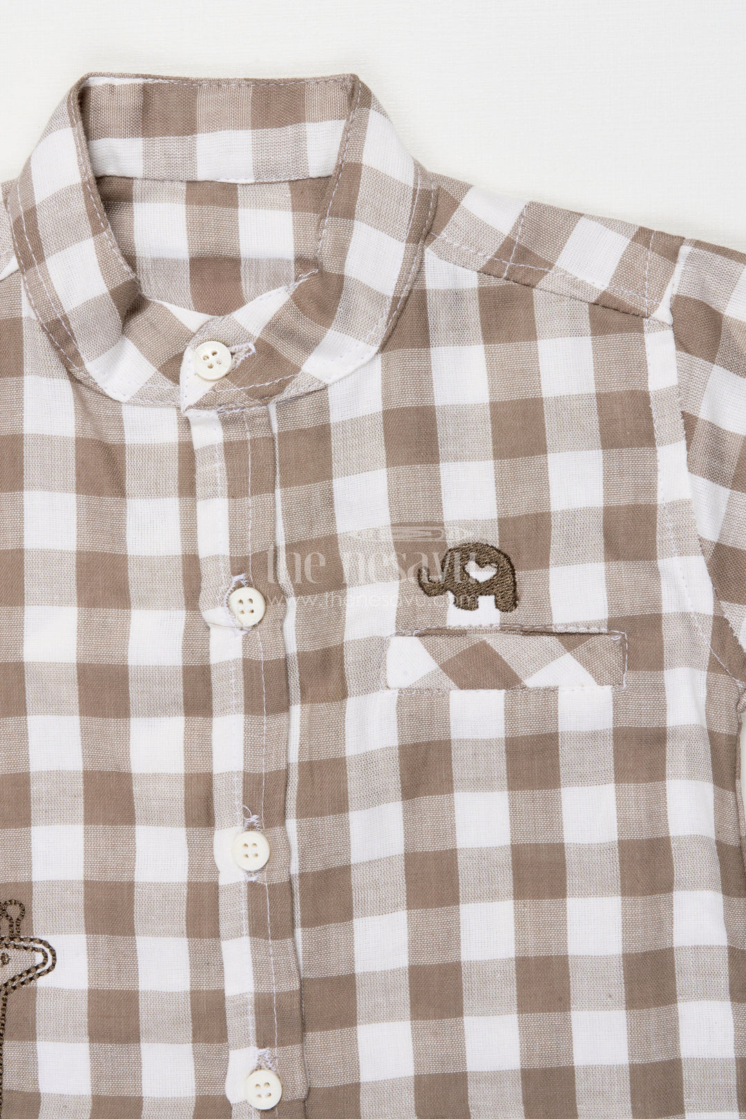 The Nesavu Boys Casual Set Boys Cotton Casual Set for Everyday Wear and Playtime Nesavu Nesavu boys cotton shirt and shorts set for everyday comfort and casual outings