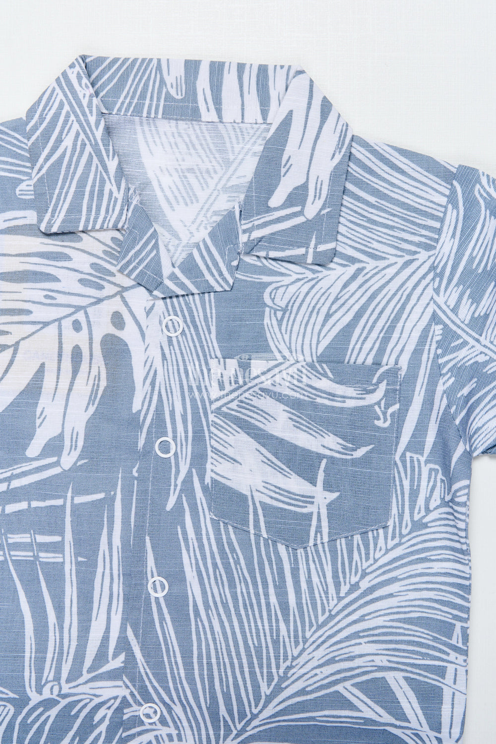 The Nesavu Boys Casual Set Boys Cotton Casual Shirt and Shorts Set for Summer Outings Nesavu Nesavu boys cotton shirt shorts set digital print  perfect casual summer days play