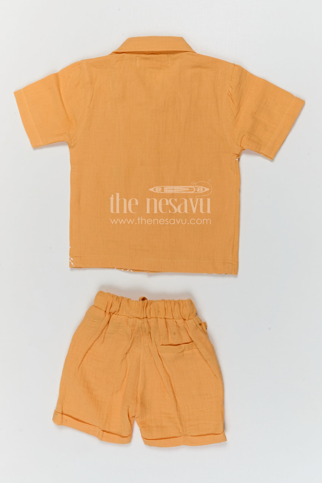 The Nesavu Boys Casual Set Boys Cotton Co Ord Set for Daily Wear and Casual Outings Nesavu Nesavu boys cotton co ord set for daily wear and casual outings with breathable muslin fabric and comfort fit
