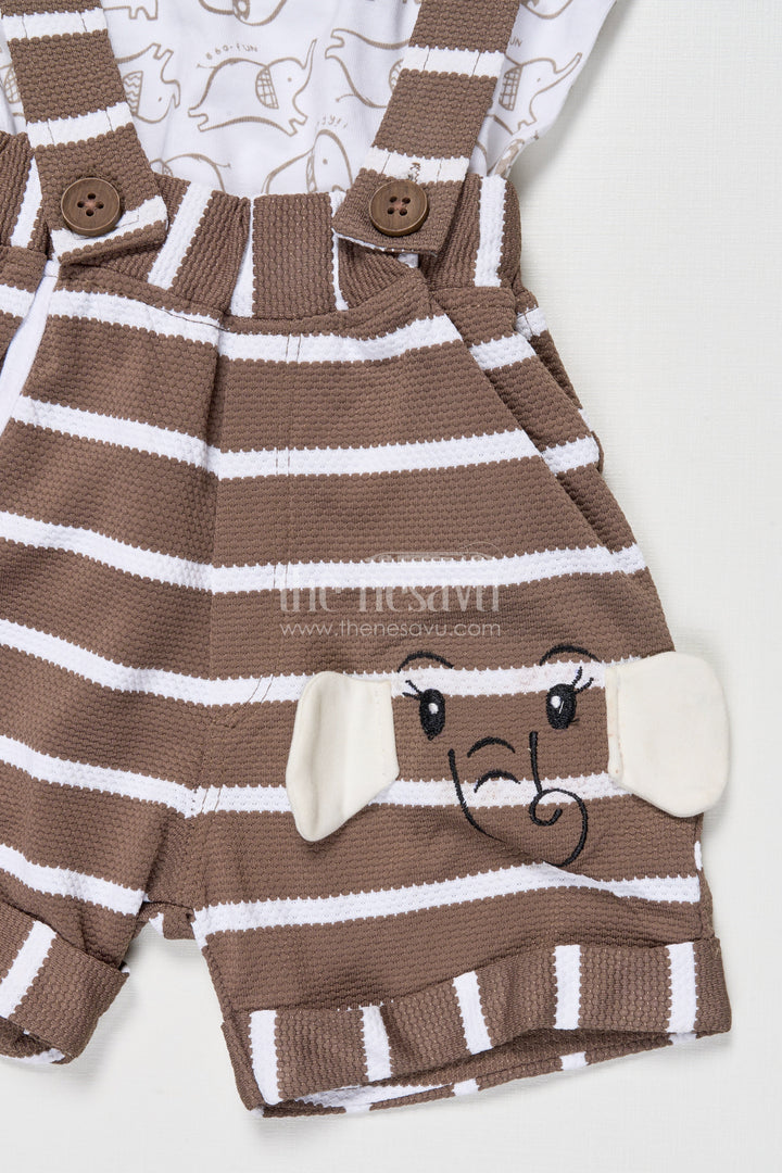 The Nesavu Boys Casual Set Boys Cotton Co-ord Set with Printed Top and Pants for Playful Days Nesavu Nesavu boys printed cotton top pant co-ord set casual wear everyday fun