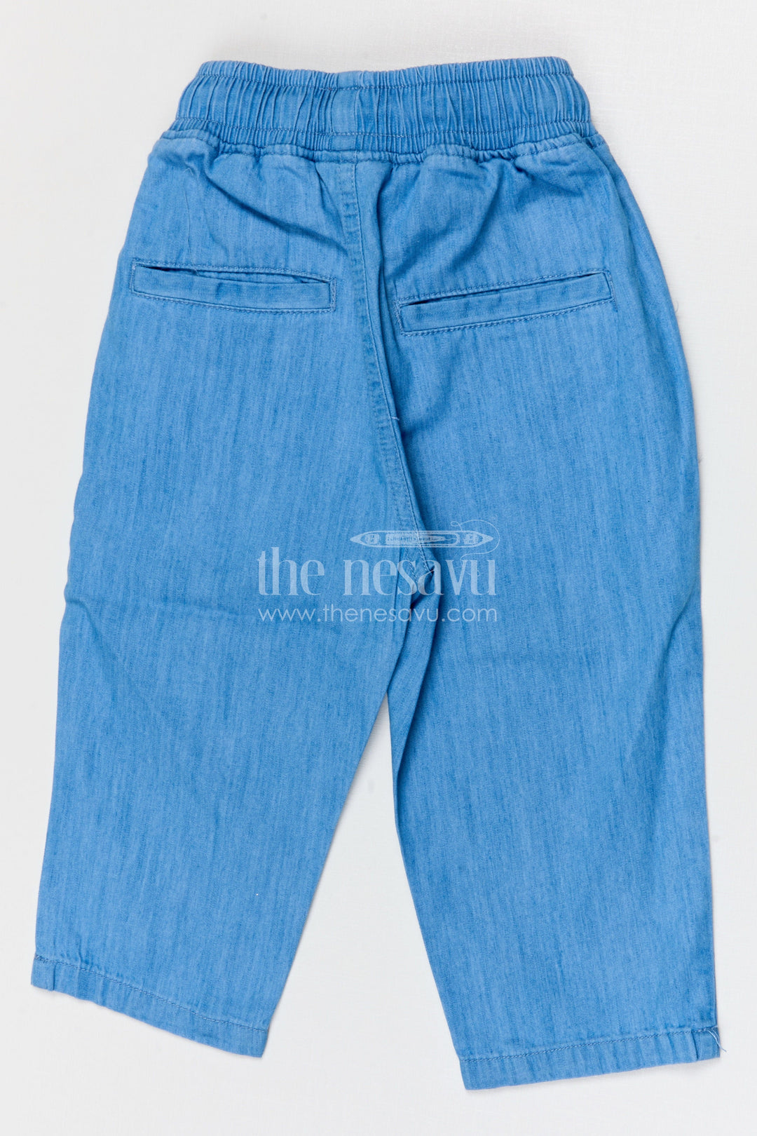The Nesavu Boys Pant Boys Cotton Drawstring Pants for Casual Outings and Daily Comfort Nesavu Nesavu boys cotton drawstring pants for casual daily wear comfortable breathable kids pants