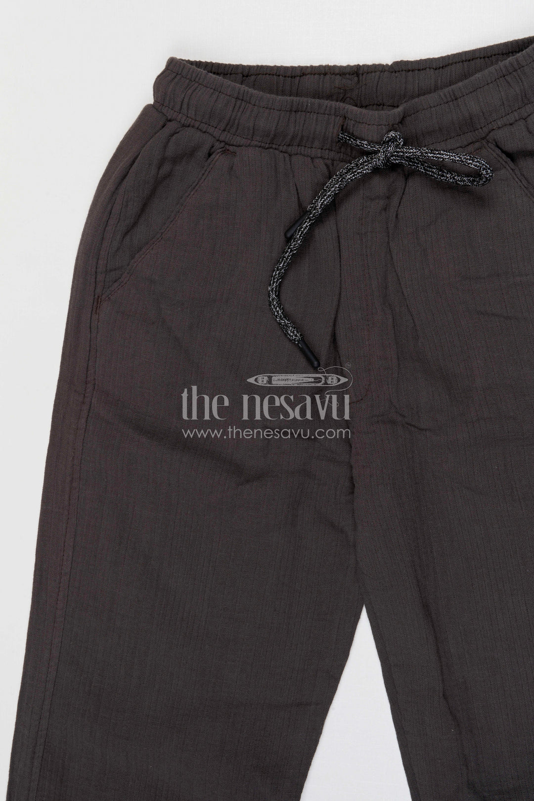 The Nesavu Boys Pant Boys Cotton Pants for School and Casual Everyday Wear Nesavu Nesavu boys muslin cotton pants comfortable school and casual everyday kids wear