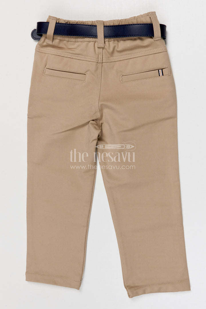 The Nesavu Boys Pant Boys Cotton Pants for School Uniforms and Casual Outings Nesavu Nesavu boys cotton pants for school and everyday casual outfits for kids
