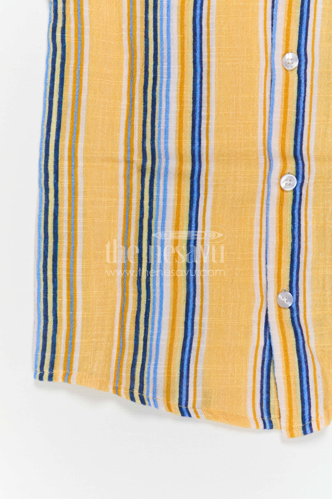 The Nesavu Boys Cotton Shirt Boys Cotton Shirt for Casual Outings and Everyday Wear Nesavu Nesavu Boys Cotton Striped Shirt For Casual Outings Breathable Comfortable Everyday Wear For Kids