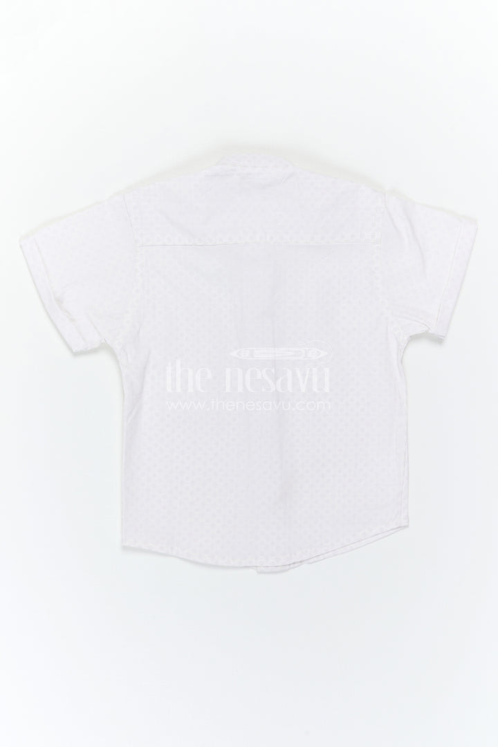 The Nesavu Boys Cotton Shirt Boys Cotton Shirt for Daily Wear and Comfortable Outings Nesavu Nesavu Boys Cotton Shirt For Daily Wear And Casual Outings With Breathable Comfortable Fabric