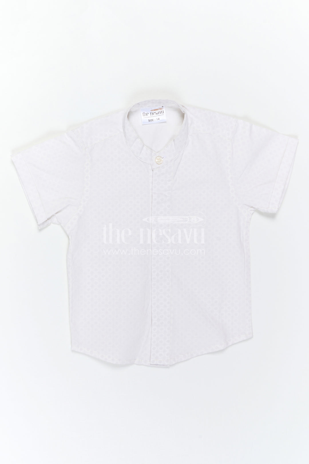 The Nesavu Boys Cotton Shirt Boys Cotton Shirt for Daily Wear and Comfortable Outings Nesavu Nesavu Boys Cotton Shirt For Daily Wear And Casual Outings With Breathable Comfortable Fabric