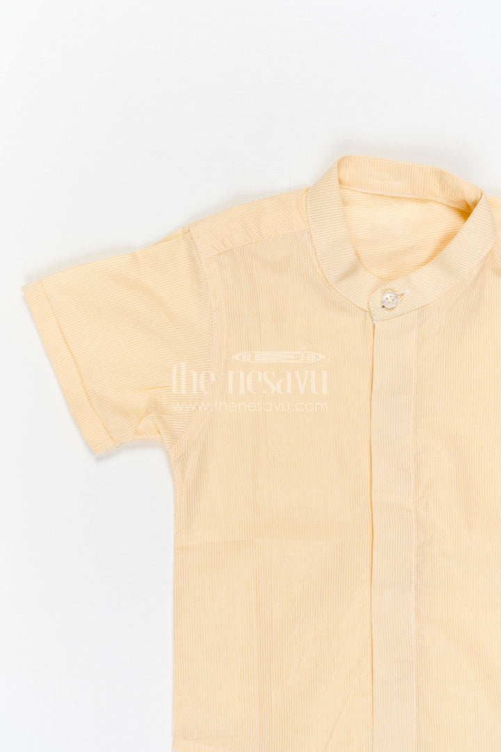 The Nesavu Boys Cotton Shirt Boys Cotton Shirt for Festive Outings and Everyday Style Nesavu Nesavu Boys Cotton Shirt For Festive Outings And Smart Casual Everyday Wear