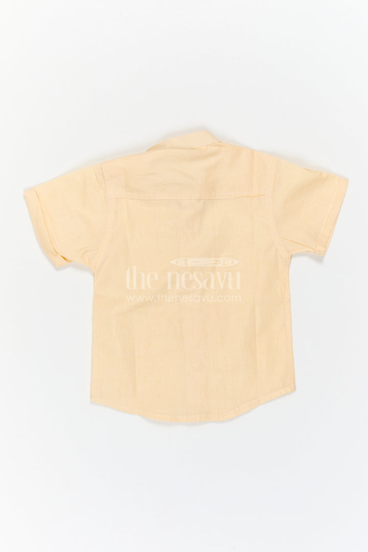 The Nesavu Boys Cotton Shirt Boys Cotton Shirt for Festive Outings and Everyday Style Nesavu Nesavu Boys Cotton Shirt For Festive Outings And Smart Casual Everyday Wear