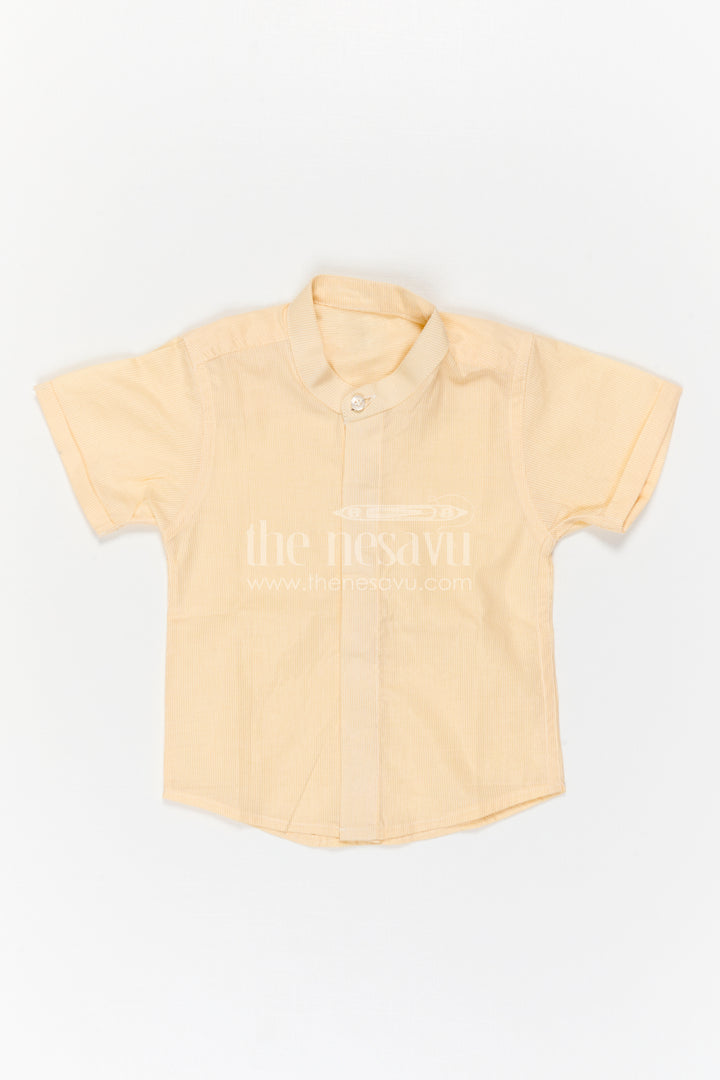 The Nesavu Boys Cotton Shirt Boys Cotton Shirt for Festive Outings and Everyday Style Nesavu Nesavu Boys Cotton Shirt For Festive Outings And Smart Casual Everyday Wear