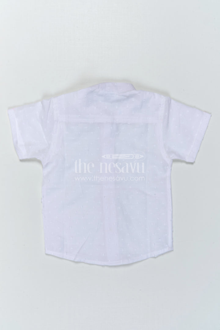 The Nesavu Boys Cotton Shirt Boys Cotton Shirt for Festive Outings and Family Gatherings Nesavu Nesavu Boys Cotton Shirt For Festive Outings And Smart Casual Everyday Wear