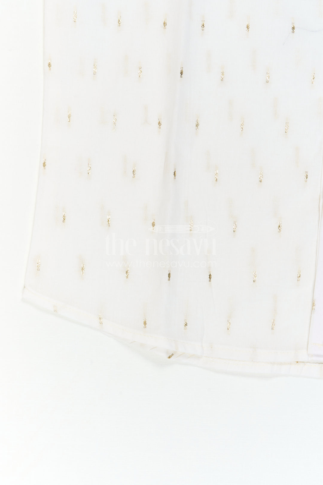 The Nesavu Boys Cotton Shirt Boys Cotton Shirt for Festive Wear and Special Occasions Nesavu Nesavu Boys Cotton Shimmer Butti Shirt For Festive Wear And Special Occasions With Breathable Fabric