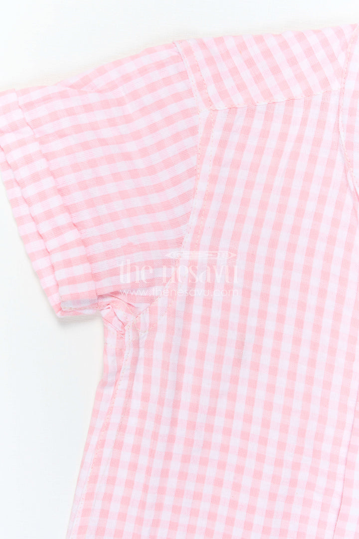 The Nesavu Boys Cotton Shirt Boys Cotton Shirt for Summer Outings and Lightweight Nesavu Nesavu Boys Seersucker Cotton Shirt For Summer Outings And Lightweight Daily Wear With Breathable Fabric