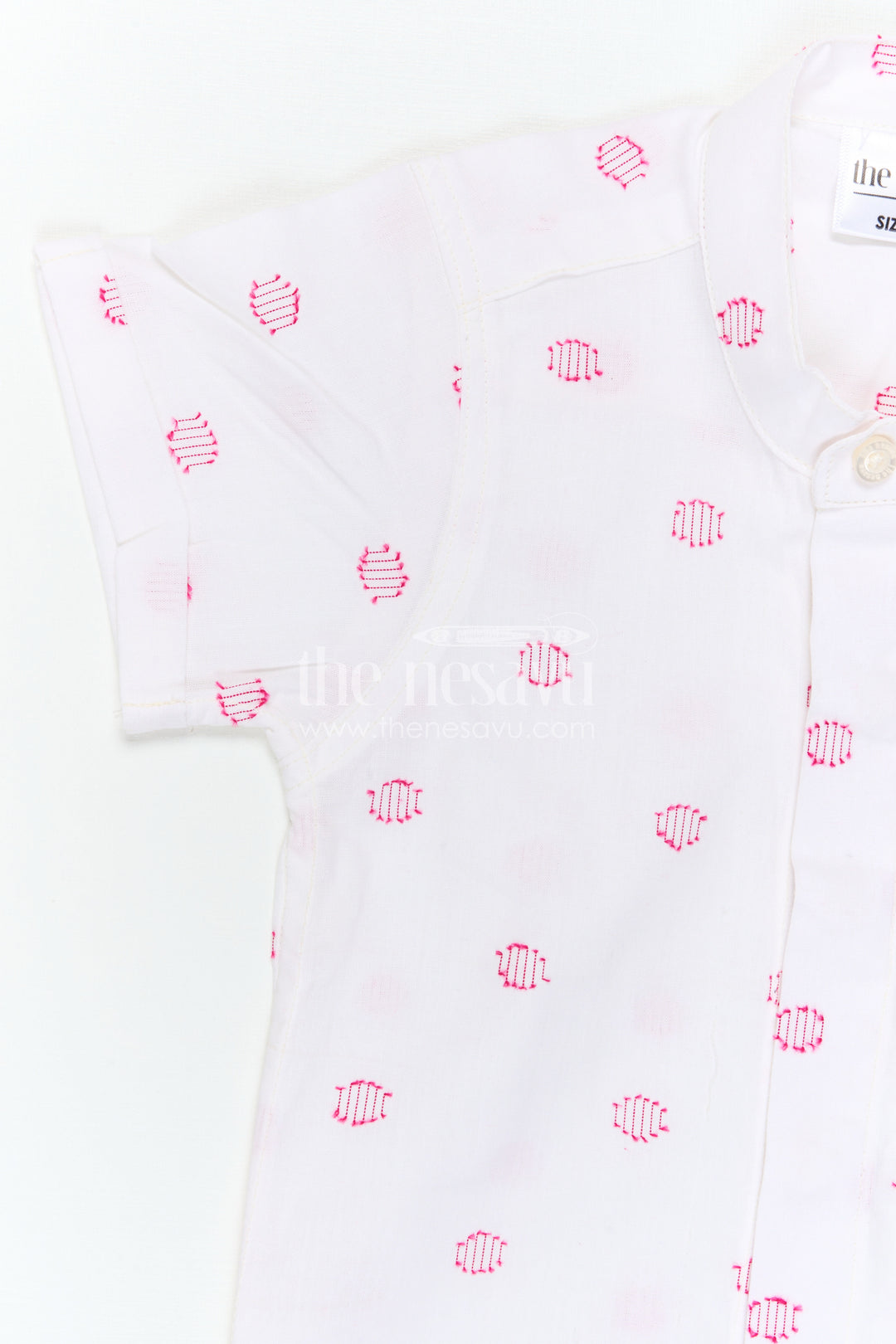 The Nesavu Boys Cotton Shirt Boys Cotton Shirt for Summer Wear and Everyday Comfort Nesavu Nesavu Boys Cotton Shirt For Summer Wear And Daily Comfort With Breathable Lightweight Fabric