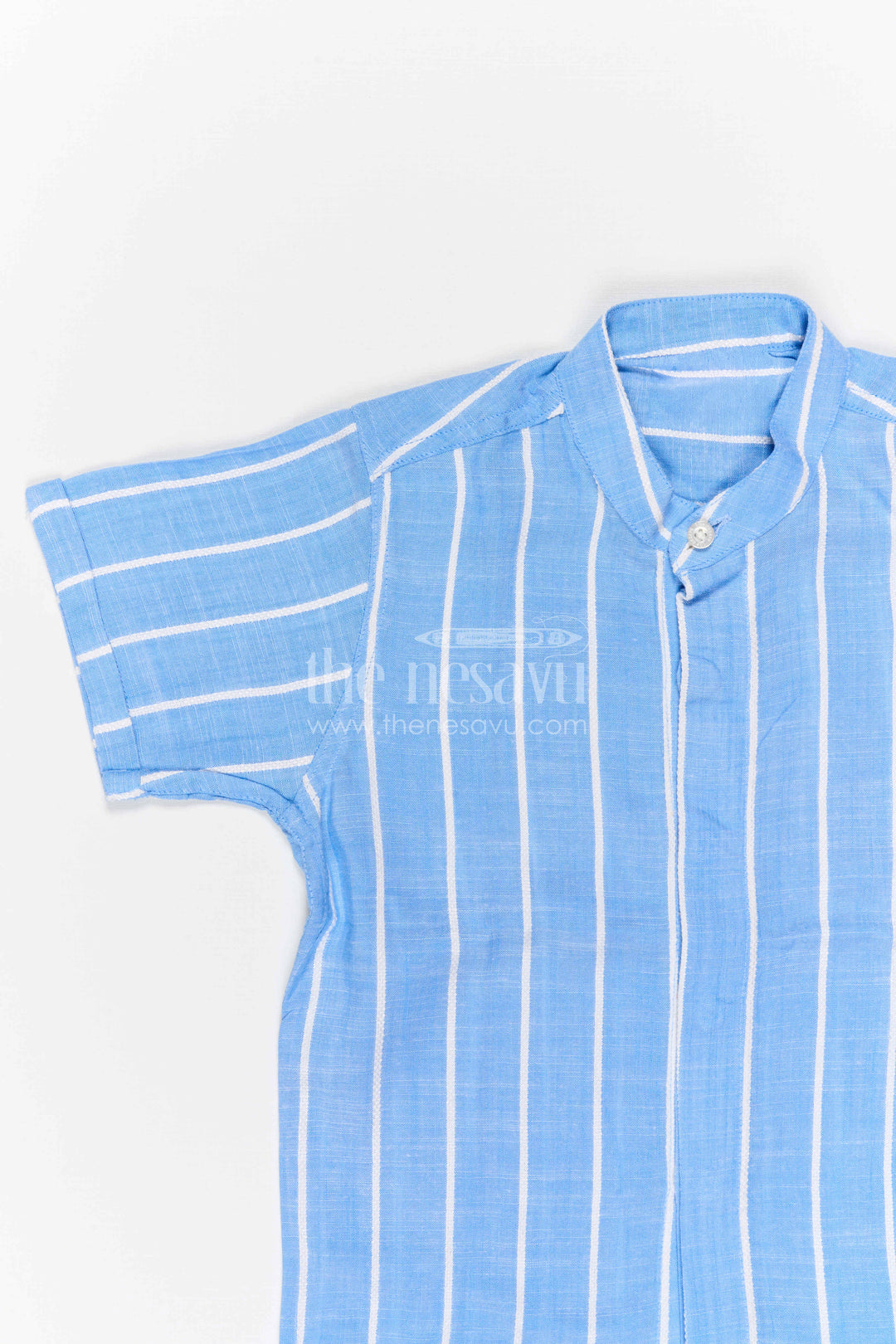 The Nesavu Boys Cotton Shirt Boys Cotton Shirt for Weekend Outings and Casual Celebrations Nesavu Nesavu Boys Cotton Striped Shirt For Casual Celebrations And Weekend Outings
