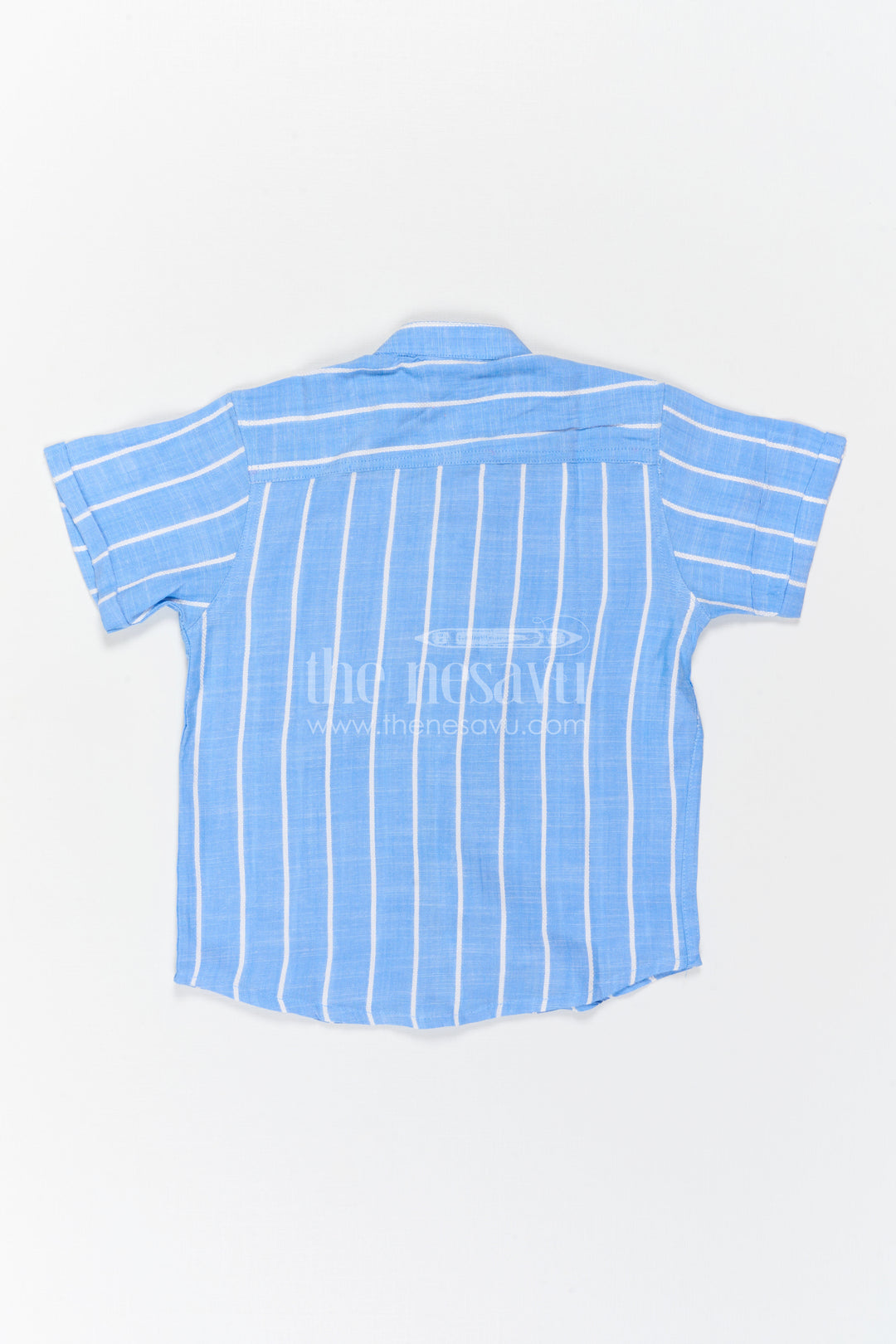 The Nesavu Boys Cotton Shirt Boys Cotton Shirt for Weekend Outings and Casual Celebrations Nesavu Nesavu Boys Cotton Striped Shirt For Casual Celebrations And Weekend Outings
