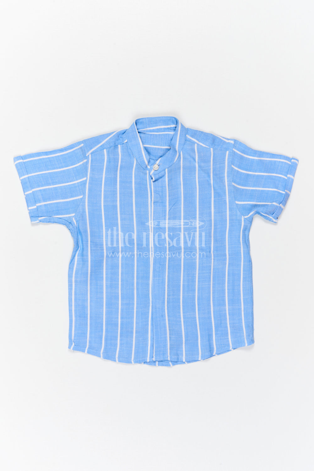 The Nesavu Boys Cotton Shirt Boys Cotton Shirt for Weekend Outings and Casual Celebrations Nesavu Nesavu Boys Cotton Striped Shirt For Casual Celebrations And Weekend Outings