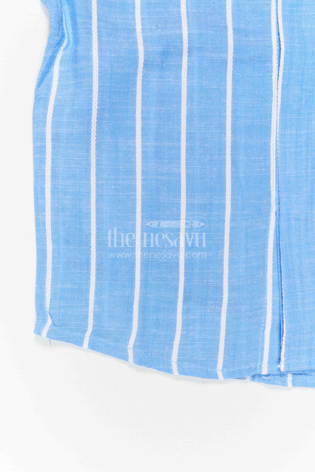 The Nesavu Boys Cotton Shirt Boys Cotton Shirt for Weekend Outings and Casual Celebrations Nesavu Nesavu Boys Cotton Striped Shirt For Casual Celebrations And Weekend Outings