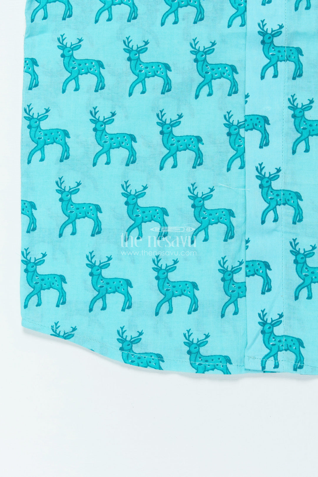 The Nesavu Boys Cotton Shirt Boys Cotton Shirt with Fun Animal Print for School and Casual Wear Nesavu Nesavu boys digital animal print cotton shirt everyday casual school wear