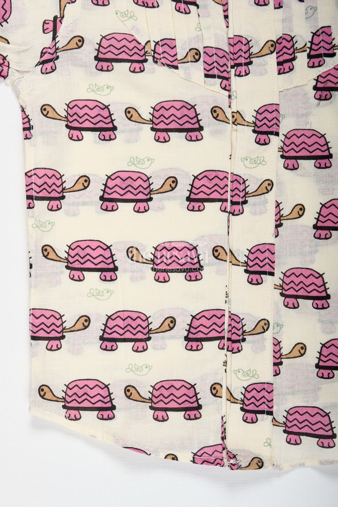 The Nesavu Boys Cotton Shirt Boys Cotton Shirt with Maroon Turtle Print for Quirky Ethnic Style Nesavu Nesavu Boys Cotton Shirt Maroon Turtle Print Ethnic Casual Wear Kids