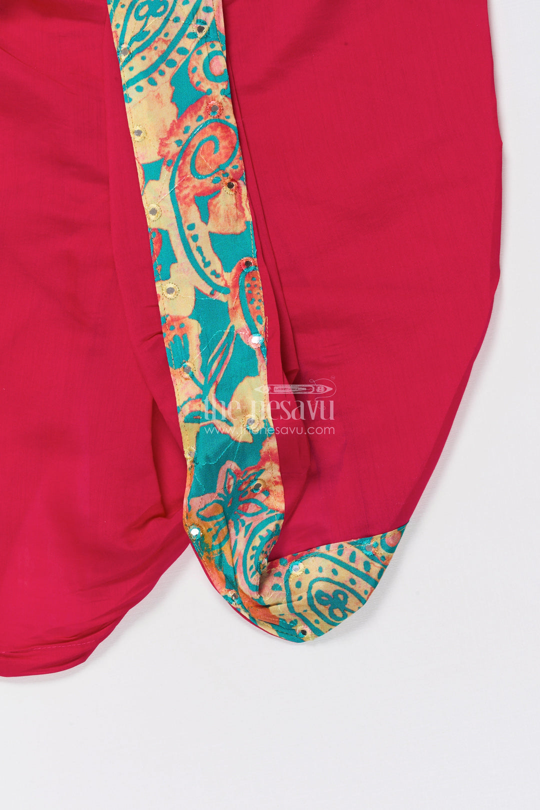 The Nesavu Boys Dothi Set Boys Digital Print Dhoti Kurta Set for Traditional Celebrations and Ethnic Day Nesavu Nesavu boys digital print dhoti kurta set traditional festive outfit temple visits family celebrations