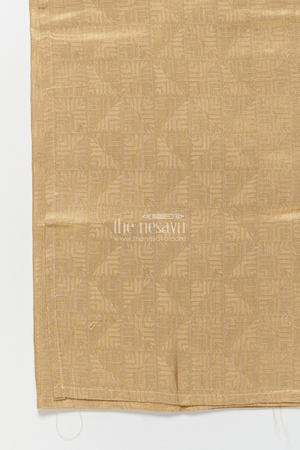 The Nesavu Boys Vesti Boys Embossed Vesti for Poojas and Cultural Family Events Nesavu Nesavu boys tissue vesti all-over embossed pattern poojas family celebrations