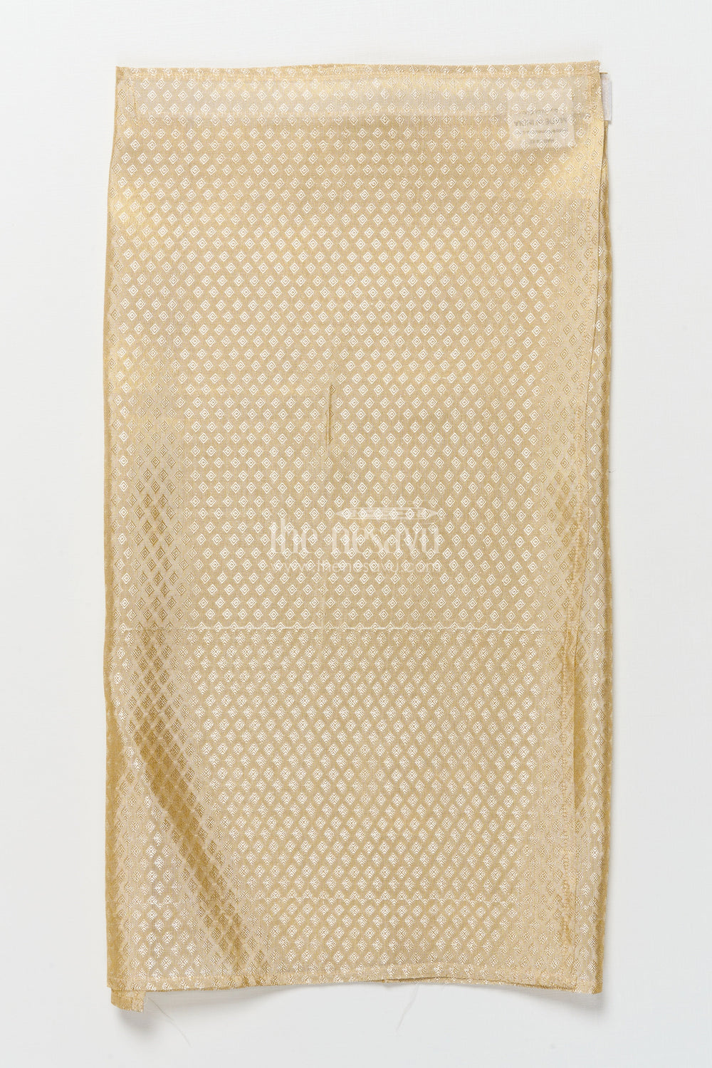 The Nesavu Boys Vesti Boys Embossed Vesti for Temple Wear and Cultural Occasions Nesavu Nesavu boys vesti embossed tissue design temple visits rituals cultural occasions