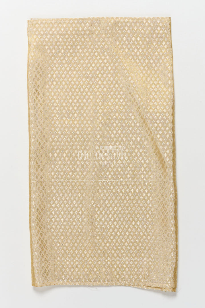 The Nesavu Boys Vesti Boys Embossed Vesti for Temple Wear and Cultural Occasions Nesavu Nesavu boys vesti embossed tissue design temple visits rituals cultural occasions