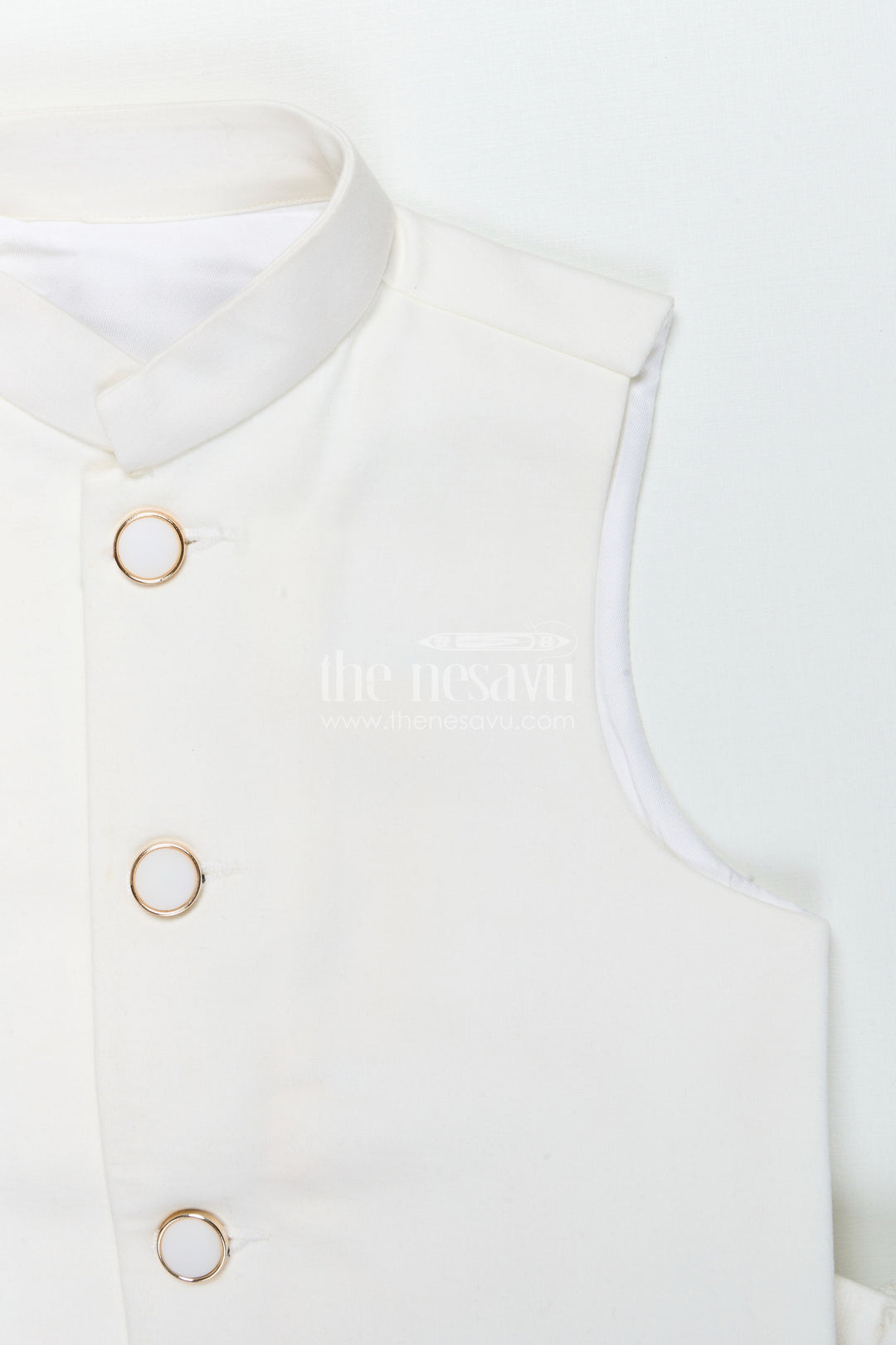 The Nesavu Boys Jacket Sets Boys Embroidered Jacket Set for Wedding and Festive Events Nesavu Nesavu boys velvet embroidered jacket set weddings traditional family functions