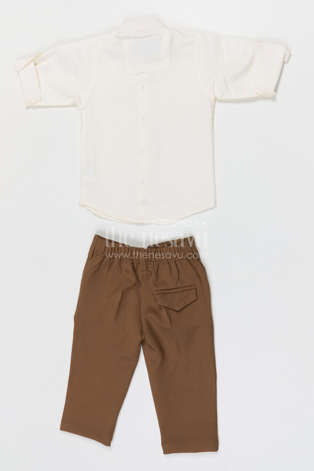 The Nesavu Boys Jacket Sets Boys Embroidered Jacket Set for Weddings and Festive Celebrations Nesavu Nesavu boys cotton cambric embroidered jacket set for weddings family celebrations and festive occasions