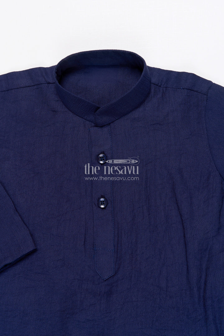 The Nesavu Boys Jacket Sets Boys Ethnic Jacket Set for Festive Occasions and Weddings Nesavu Nesavu boys ethnic jacket kurta set silk blend weddings festive functions