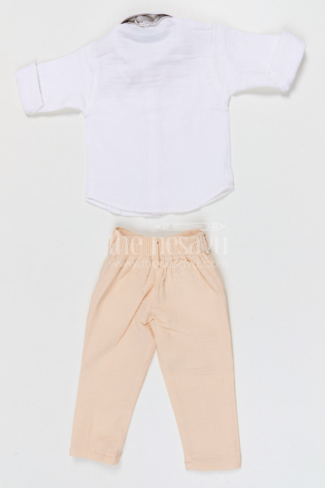 The Nesavu Boys Jacket Sets Boys Ethnic Jacket Set for Weddings and Cultural Family Functions Nesavu Nesavu boys muslin cotton ethnic jacket set for weddings festive events and cultural celebrations