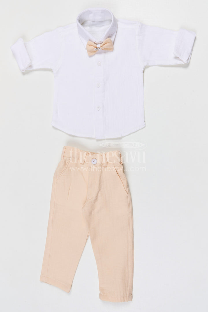 The Nesavu Boys Jacket Sets Boys Ethnic Jacket Set for Weddings and Cultural Family Functions Nesavu Nesavu boys muslin cotton ethnic jacket set for weddings festive events and cultural celebrations