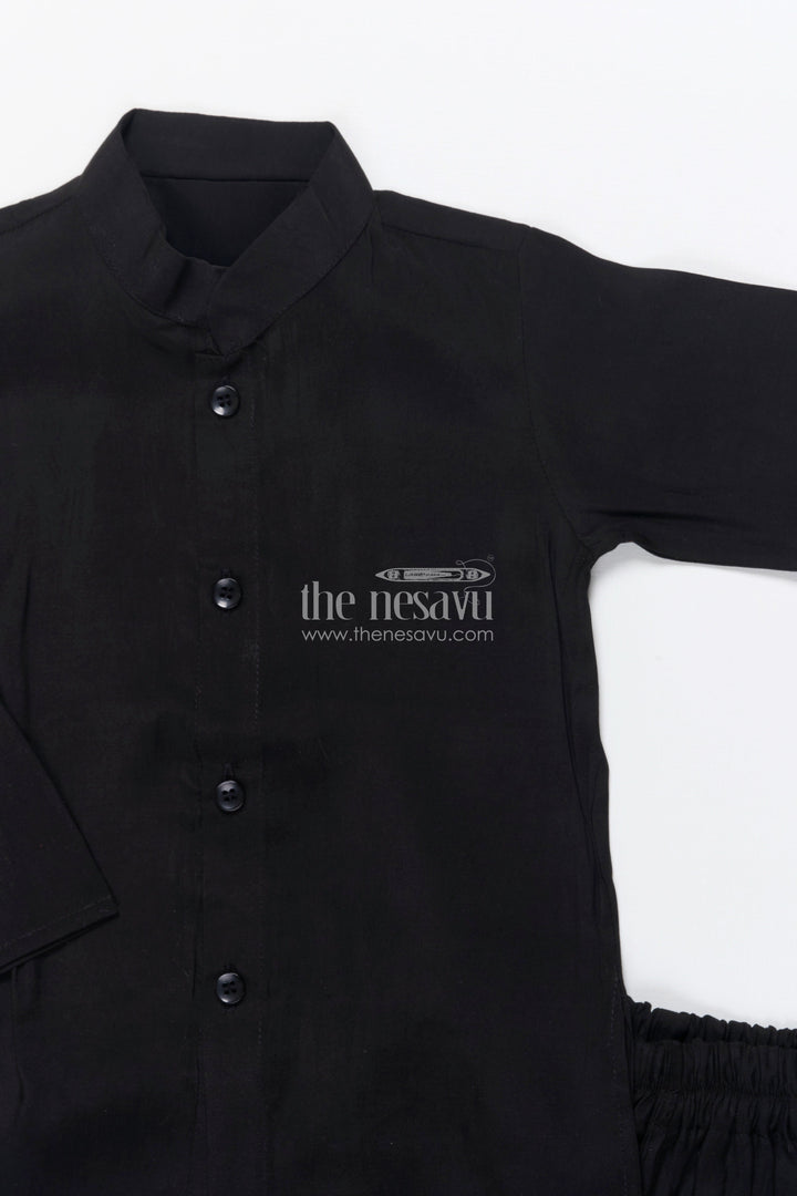 The Nesavu Boys Jacket Sets Boys Ethnic Jacket Set with Embroidered Bird Motif for Weddings and Receptions Nesavu Nesavu boys embroidered jacket set bird motif festive ethnic wear weddings family events