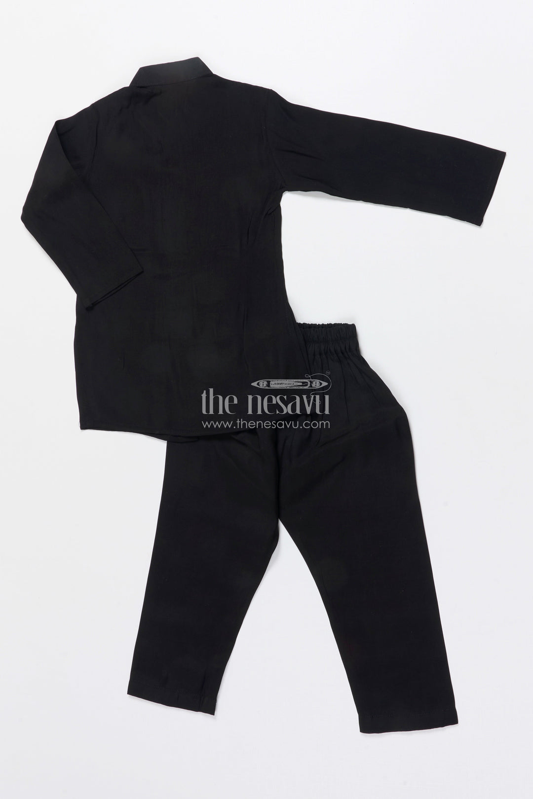 The Nesavu Boys Jacket Sets Boys Ethnic Jacket Set with Embroidered Bird Motif for Weddings and Receptions Nesavu Nesavu boys embroidered jacket set bird motif festive ethnic wear weddings family events