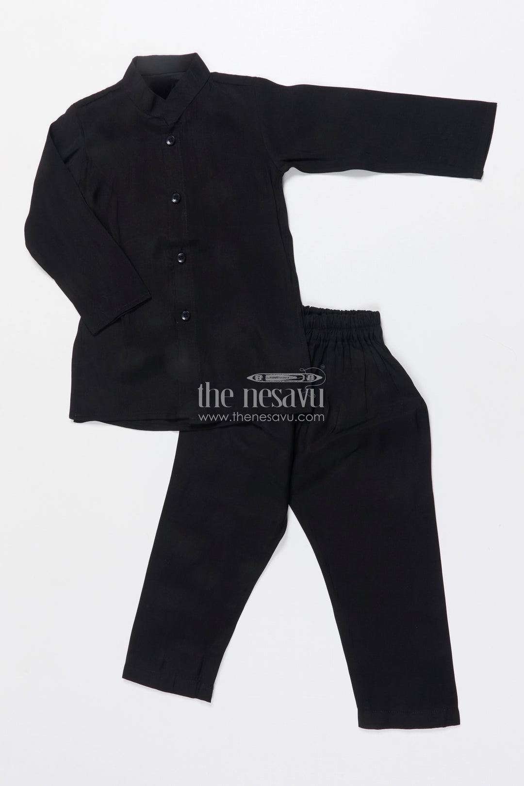 The Nesavu Boys Jacket Sets Boys Ethnic Jacket Set with Embroidered Bird Motif for Weddings and Receptions Nesavu Nesavu boys embroidered jacket set bird motif festive ethnic wear weddings family events