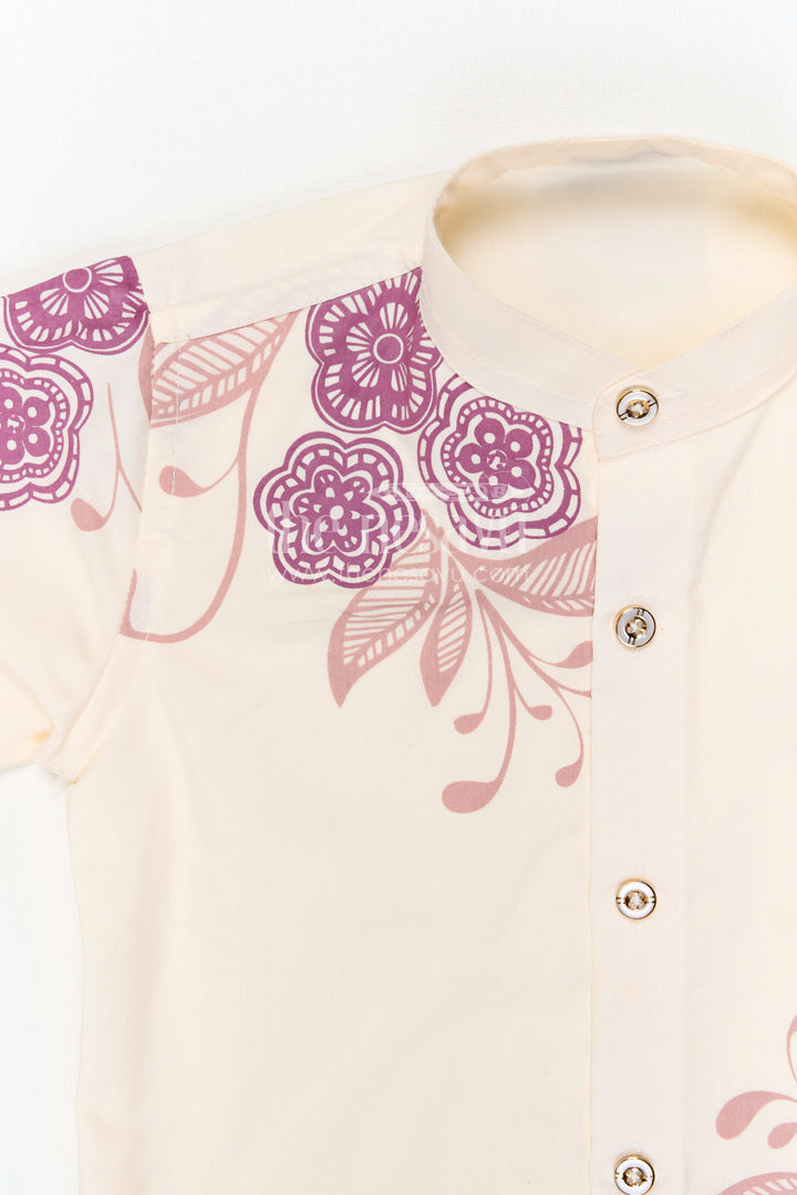 The Nesavu Boys Jacket Sets Boys Ethnic Jacket Suit for Weddings and Festive Family Gatherings Nesavu Nesavu boys viscose blend jacket suit with designer jacket for weddings and festive occasions