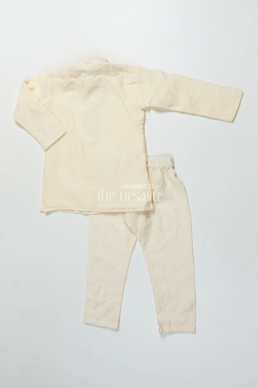 The Nesavu Boys Jacket Sets Boys Festive Jacket Kurta Set for Weddings and Traditional Celebrations Nesavu Nesavu boys silk blend festive jacket kurta set weddings traditional functions