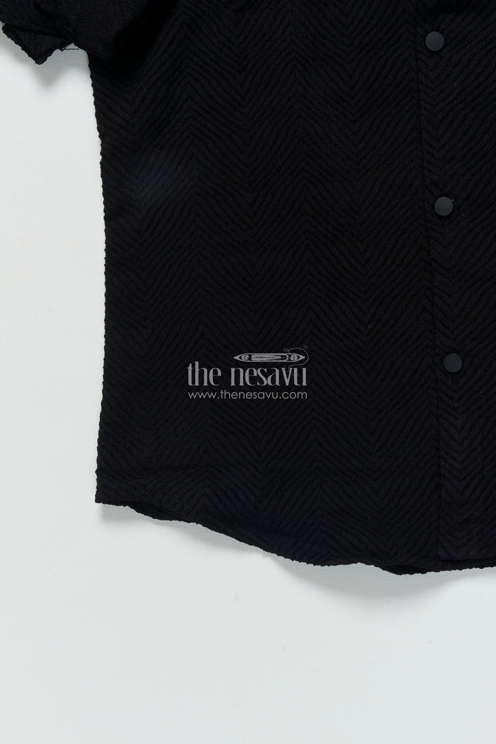 The Nesavu Boys Cotton Shirt Boys Festive Shirt for Traditional Functions and Celebrations Nesavu Nesavu boys festive shirt elegant embroidery traditional celebrations functions