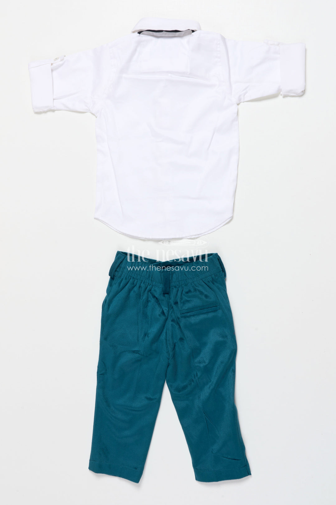 The Nesavu Boys Casual Set Boys Festive Waistcoat Set for Birthday Parties and Special Events Nesavu Nesavu boys festive waistcoat set bowtie birthday parties weddings