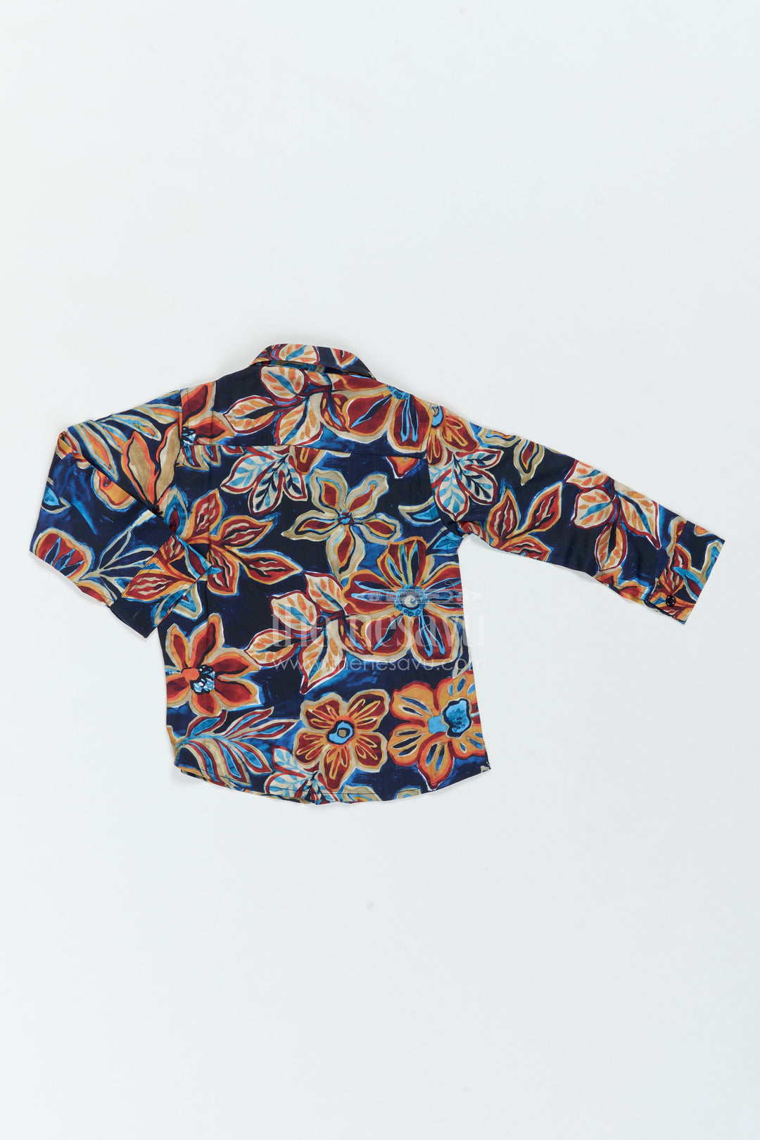 The Nesavu Boys Cotton Shirt Boys Floral Print Shirt for Birthdays Parties and Family Celebrations Nesavu Nesavu Boys Floral Print Shirt For Birthdays Parties Family Celebrations And Stylish Weekend Outings