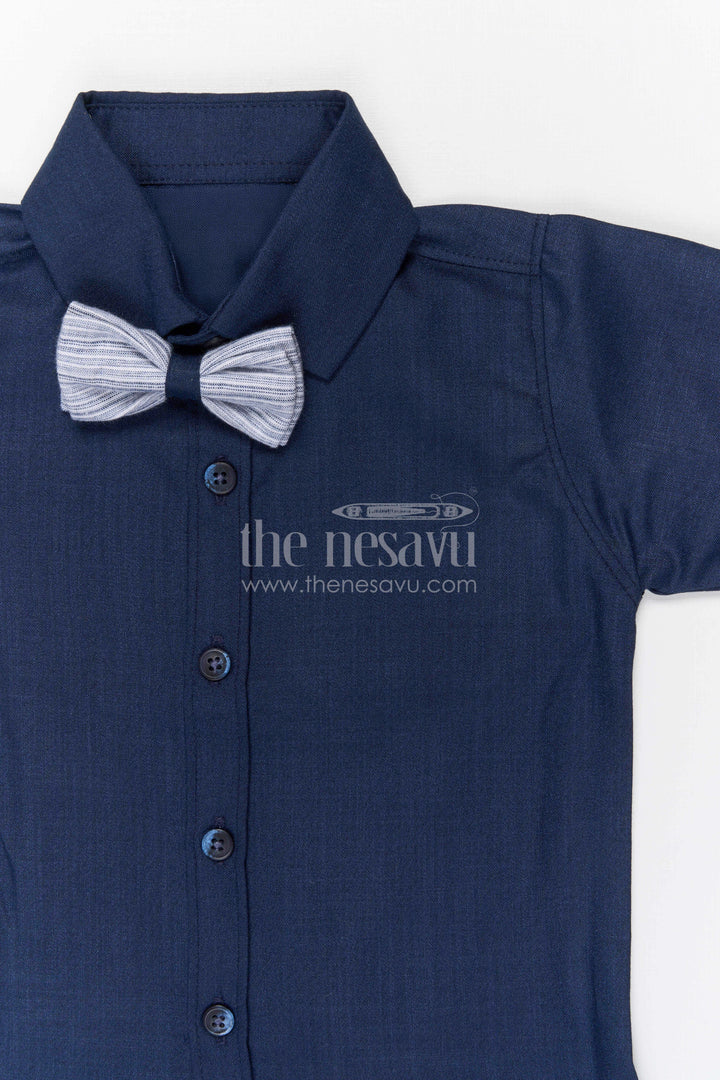 The Nesavu Boys Jacket Sets Boys Formal Jacket Set for Birthdays and Festive Occasions Nesavu Nesavu boys cotton embroidered jacket set for birthdays festive occasions and family celebrations