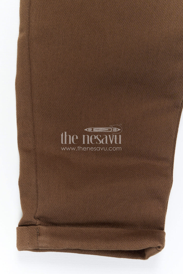 The Nesavu Boys Casual Set Boys Formal Outfit Set for Celebrations and Special Occasions Nesavu Nesavu Boys Formal Outfit Set With Vest And Bow Tie For Celebrations And Special Occasions In Soft Cotton Comfort