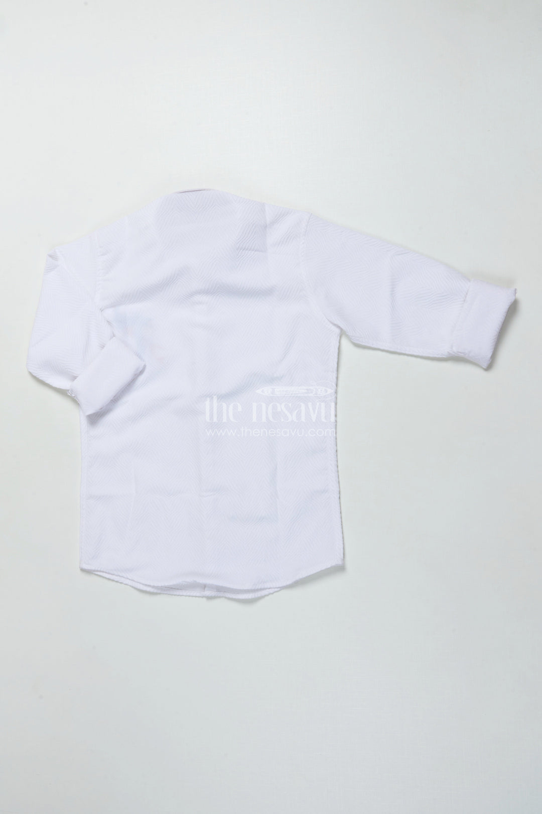 The Nesavu Boys Cotton Shirt Boys Full Sleeve Shirt for Festive Events and Family Outings Nesavu Nesavu boys full sleeve shirt designer embroidery festive occasions family events