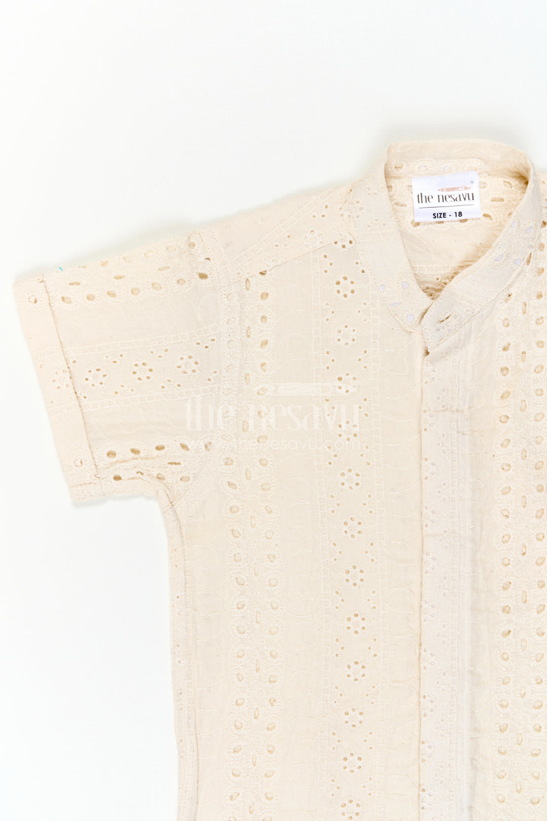 The Nesavu Boys Cotton Shirt Boys Hakoba Shirt for Summer Vacations and Special Day Outings Nesavu Nesavu Boys Hakoba Shirt For Summer Vacations Family Outings And Special Occasions