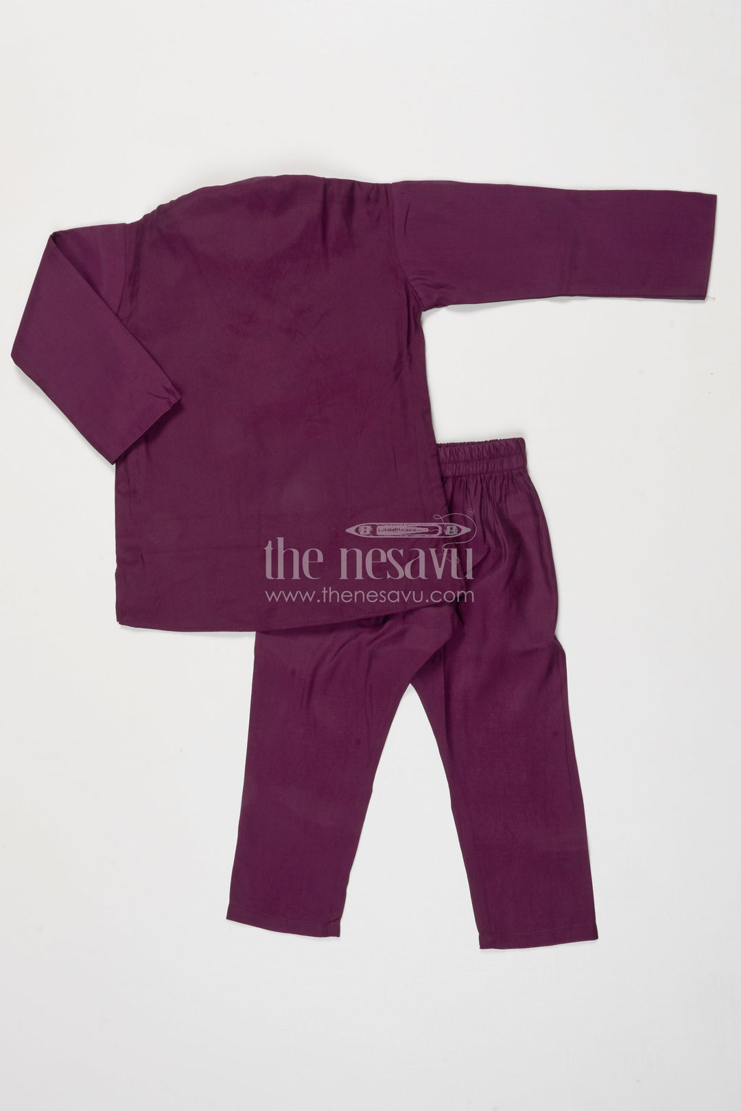 The Nesavu Boys Jacket Sets Boys Jacket Kurta Set for Weddings and Festive Receptions Nesavu Nesavu boys jacquard silk jacket kurta set weddings festive family celebrations
