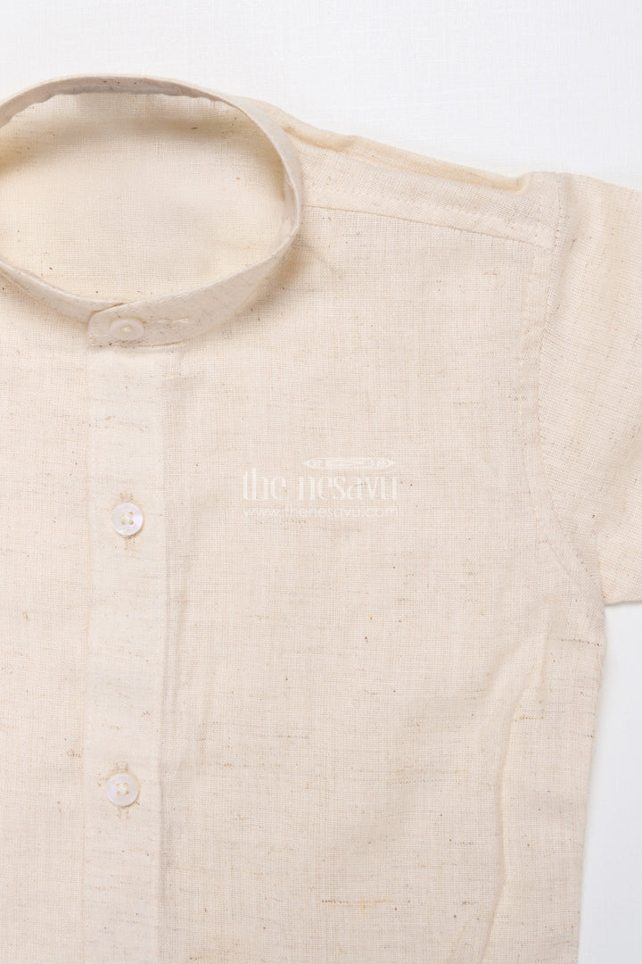 The Nesavu Boys Jacket Sets Boys Jacket Kurta Set with Embroidery for Wedding Functions and Ethnic Day Nesavu Nesavu boys embroidered jacket kurta set festive wear weddings school events traditional occasions